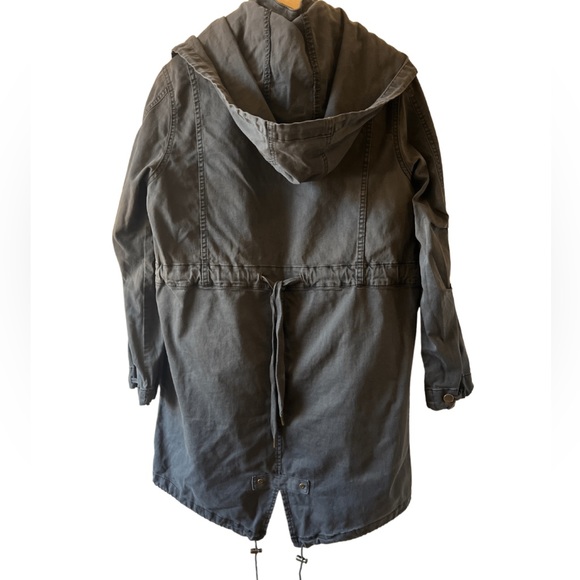🍂 Anthropologie Fall 3 in 1 Coat Removable Quilted Vest S - Picture 3 of 17